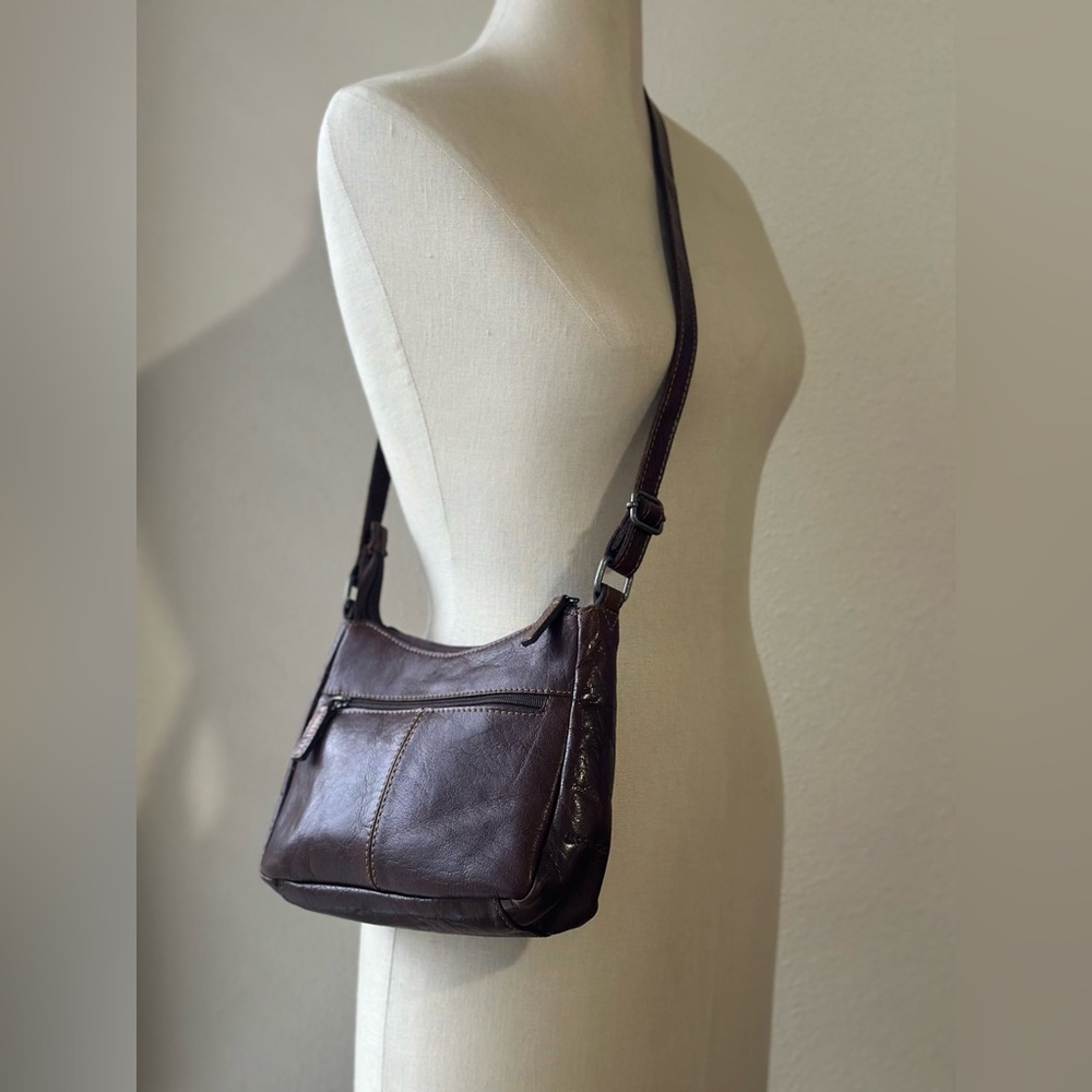 Jack George’s Dark Brown Crossbody Bag